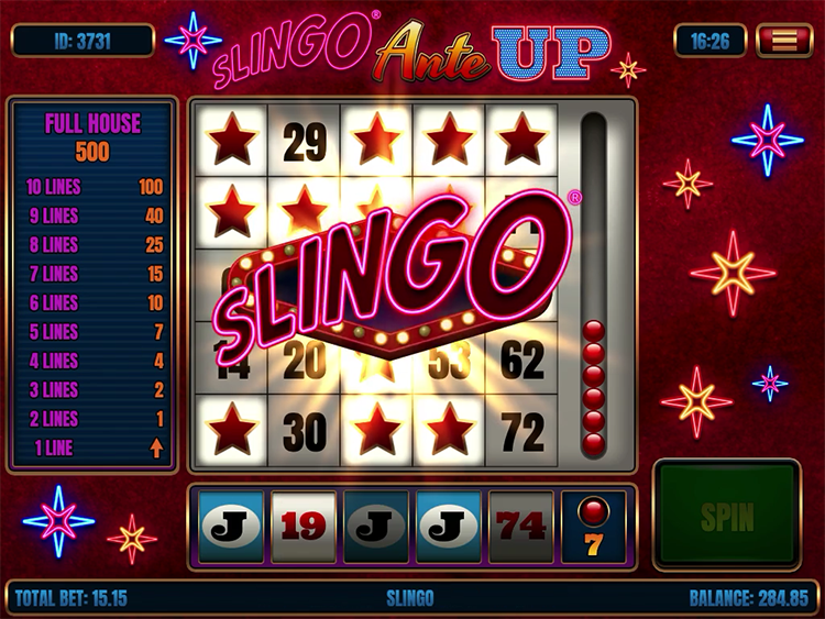 Slingo Ante Up