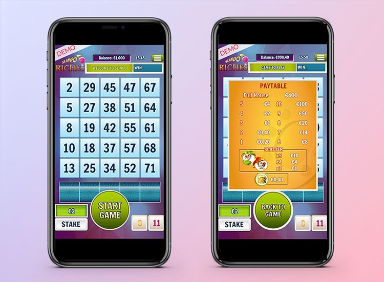 Slingo Riches Mobile Screenshot