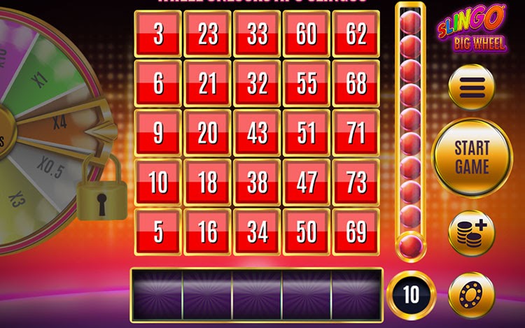 Play Slingo Big Wheel