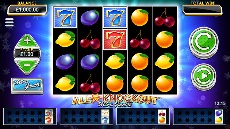 All Star Knockout Ultra Gamble