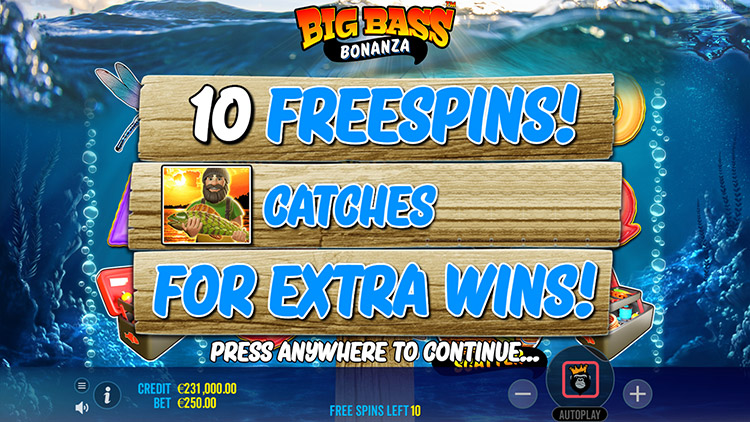 Big Bass Bonanza Slots Slingo