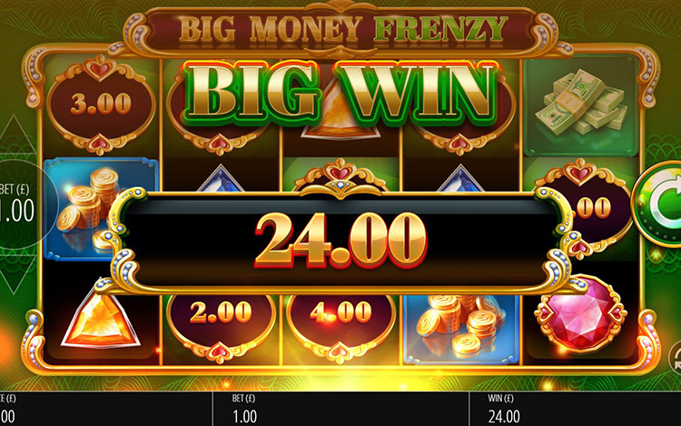 Big Money Frenzy Slots Slingo