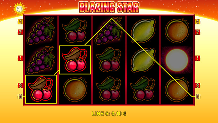 Blazing Star Slots Slingo