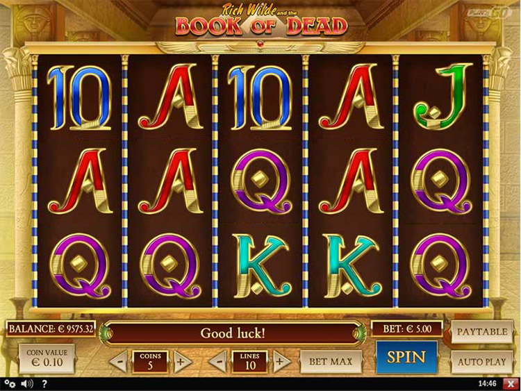 Book of Dead Slots Slingo