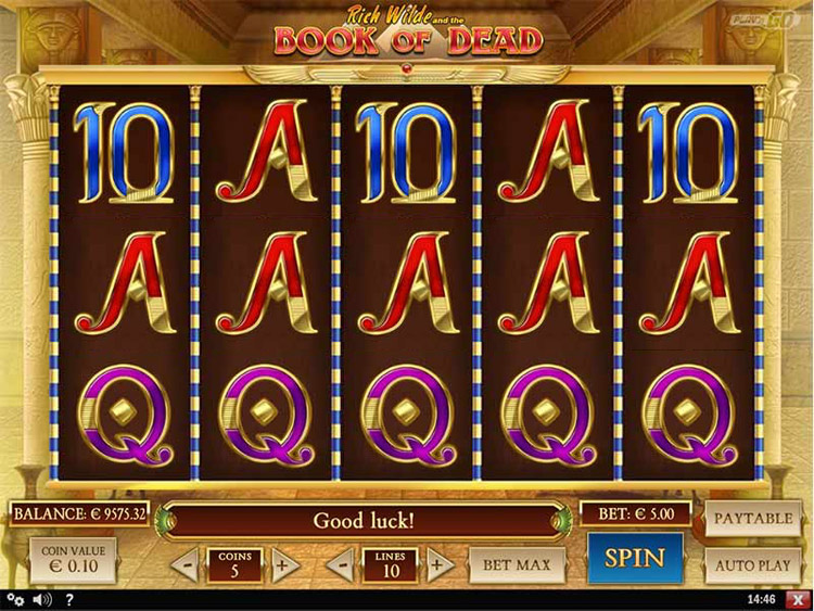 Book of Dead Slots Slingo