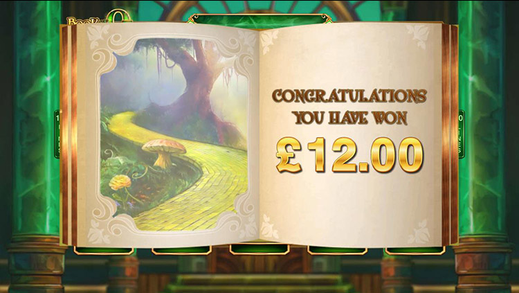 Book of Oz Slots Slingo