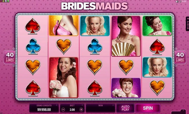 Bridesmaids Slots Slingo