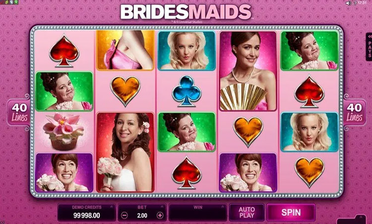 Bridesmaids Slots Slingo