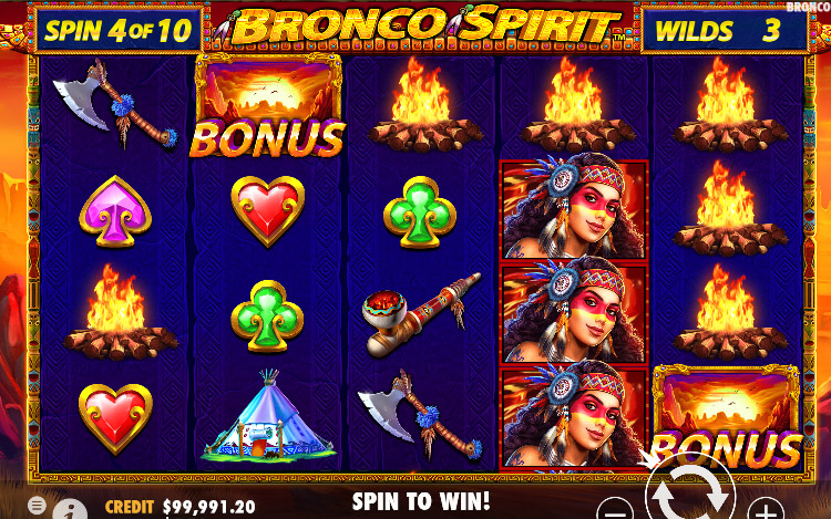 Bronco Spirit Slots Slingo