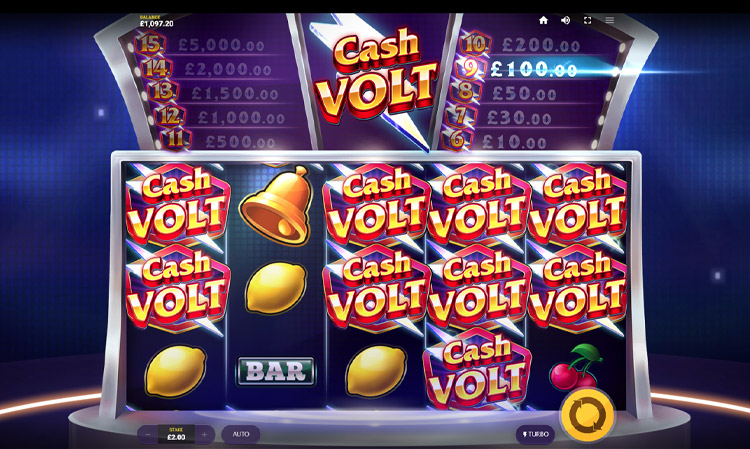 Cash Volt Slots Slingo