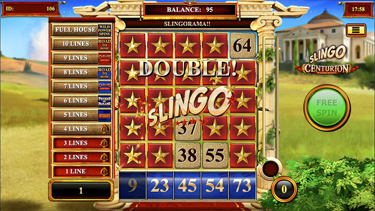 Centurion Slots Slingo