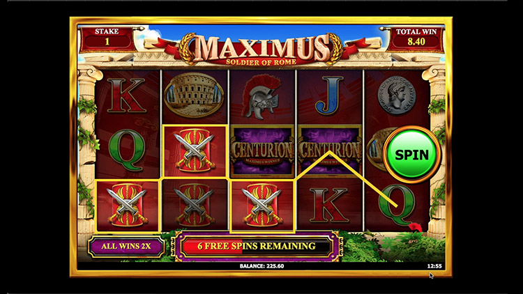 Centurion Slots Slingo