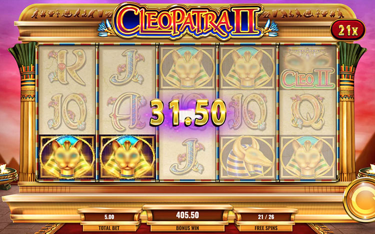 Cleopatra II Slots Slingo