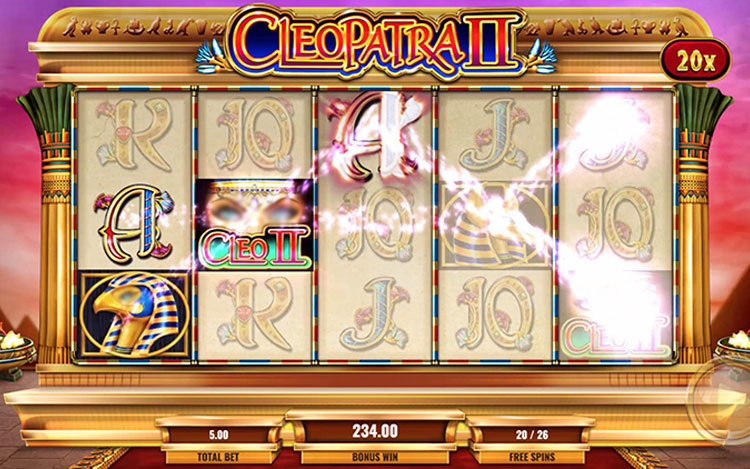 Cleopatra II Slots Slingo