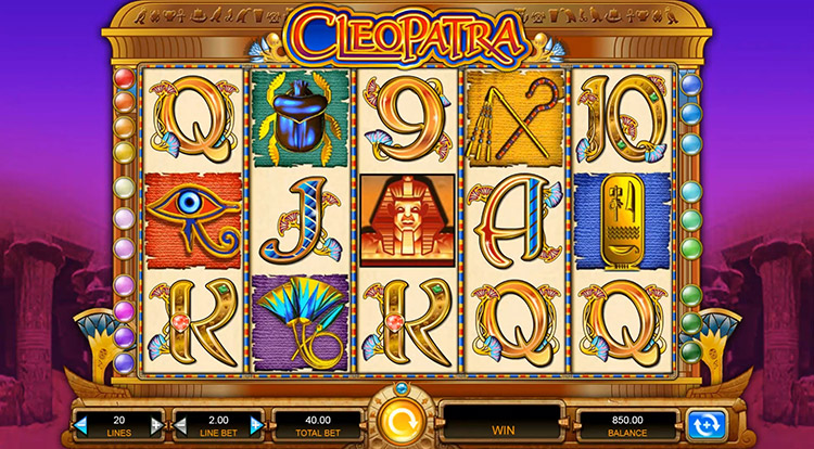 Play Cleopatra at Slingo | Online Slots and Casino