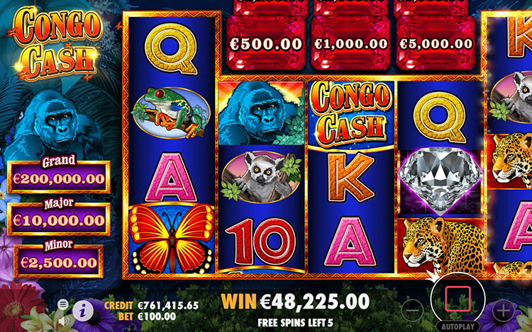 Congo Cash Slots Slingo