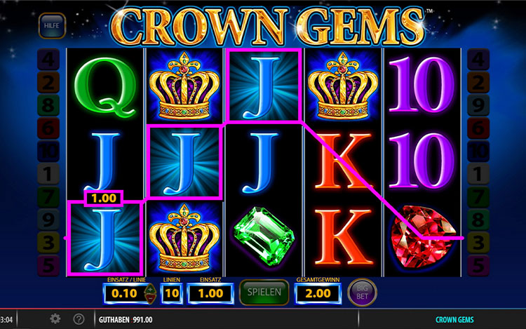 Crown Gems Slots Slingo