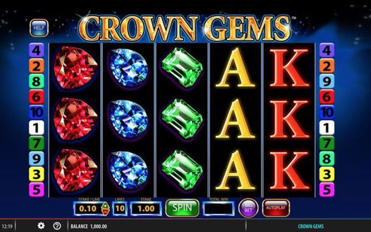 Crown Gems Slots Slingo