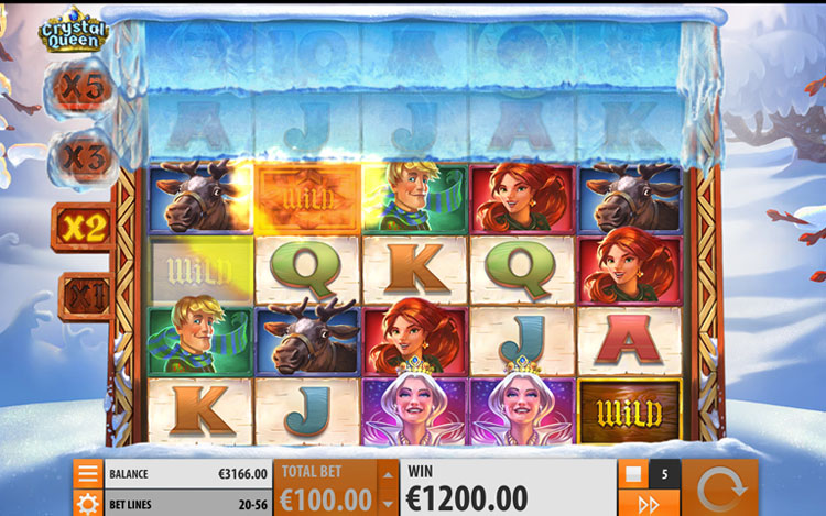 Crystal Queen Slots Slingo