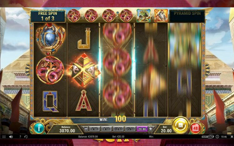 Dawn of Egypt Slots Slingo