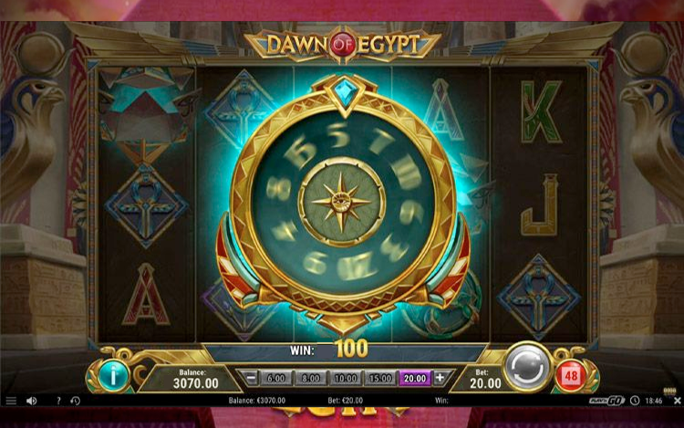 Dawn of Egypt Slots Slingo