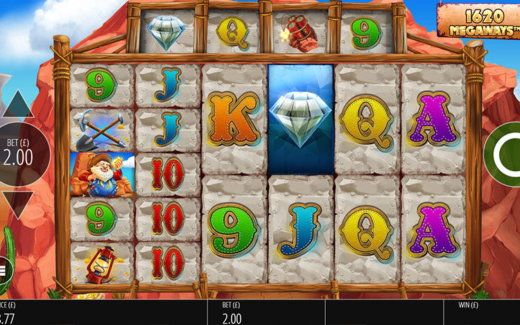 Diamond Mine Megaways JPK Slots Slingo