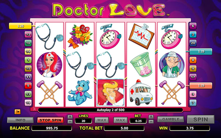 Doctor Love Slots Slingo