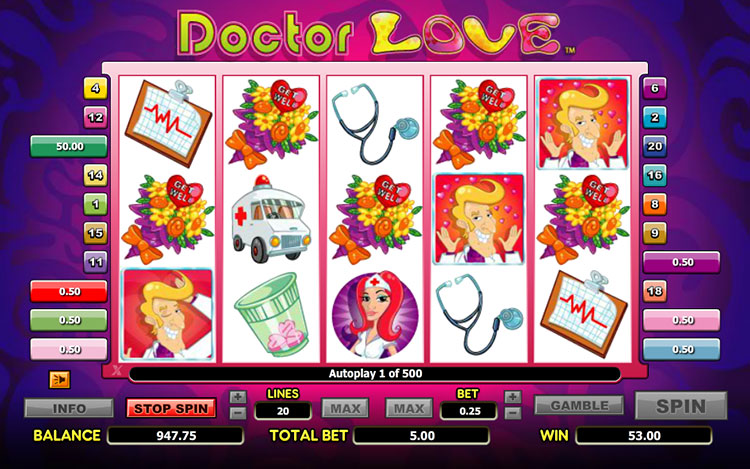 Doctor Love Slots Slingo