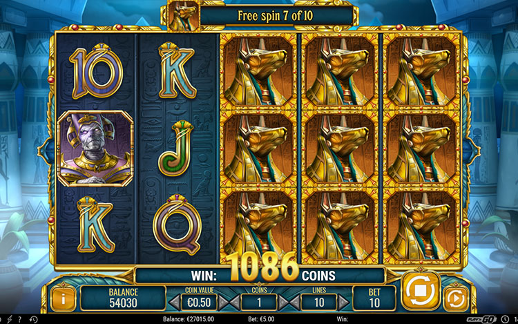 Doom of Egypt Slots Slingo