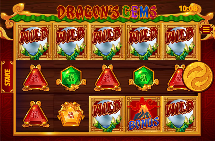 Dragon's Gems Slots Slingo