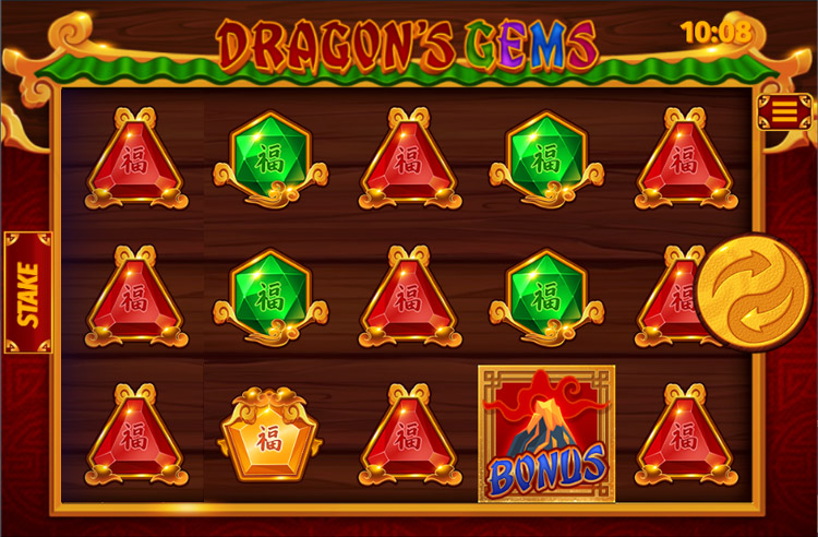 Dragon's Gems Slots Slingo