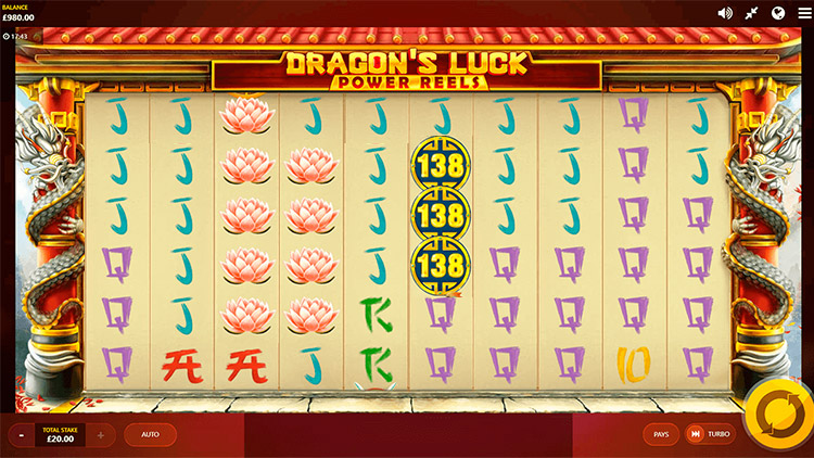 Dragon's Luck Power Reels