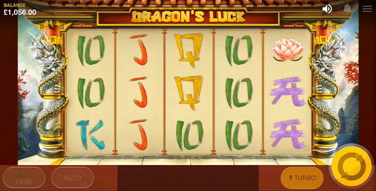 Dragon's Luck Slots Slingo