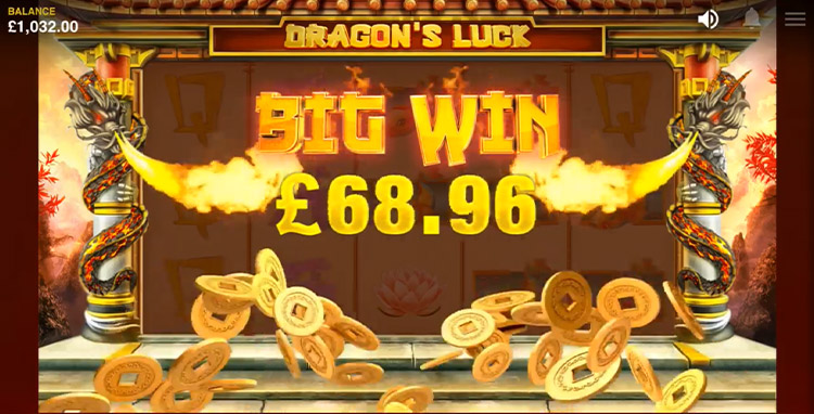 Dragon's Luck Slots Slingo