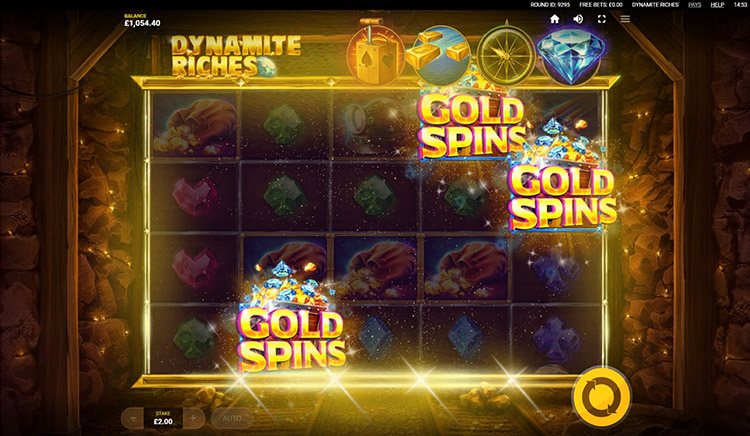 Dynamite Riches Slots Slingo