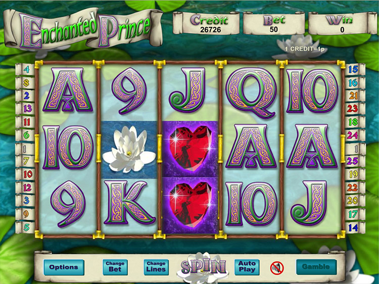 Enchanted Prince Slots Slingo