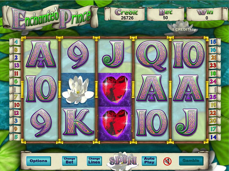 Enchanted Prince Slots Slingo