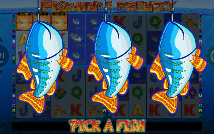 Fishin’ Frenzy Power 4 Slots Slingo