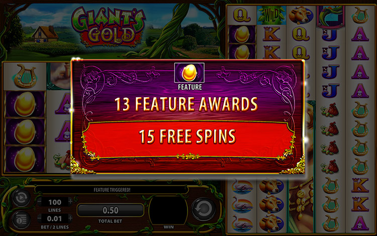 Giant’s Gold Slots Slingo