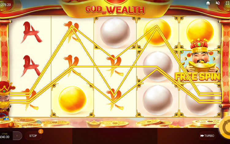 God of Wealth Slots Slingo