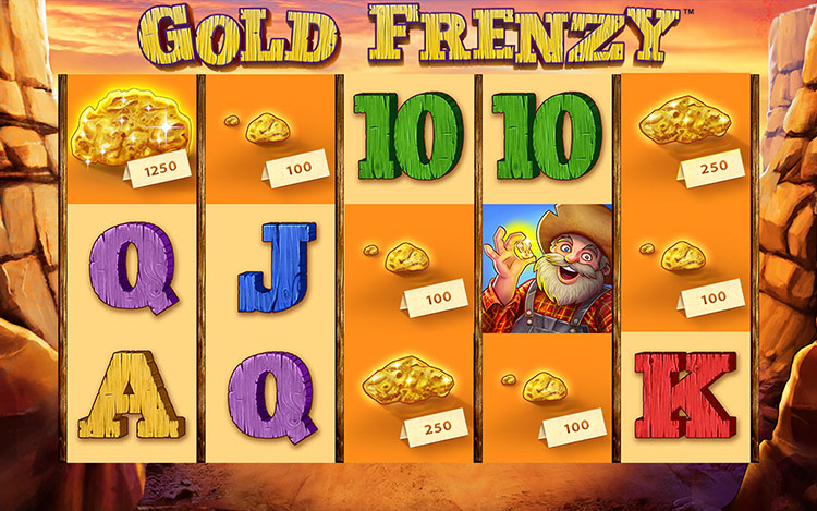 Gold Frenzy Slots Slingo