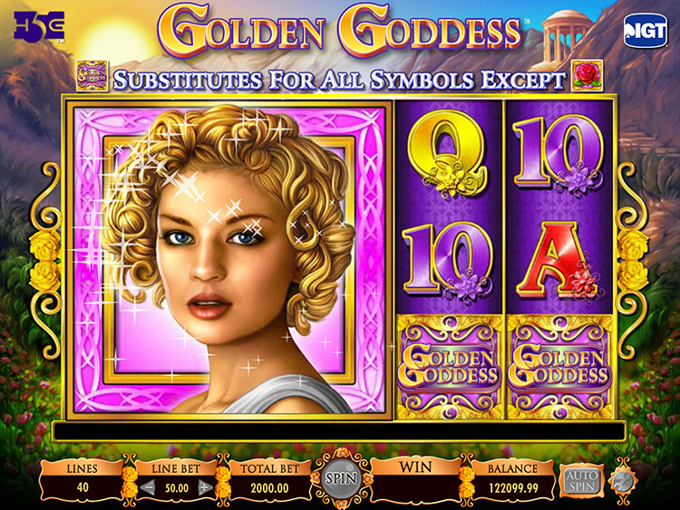 Golden Goddess Slots Slingo