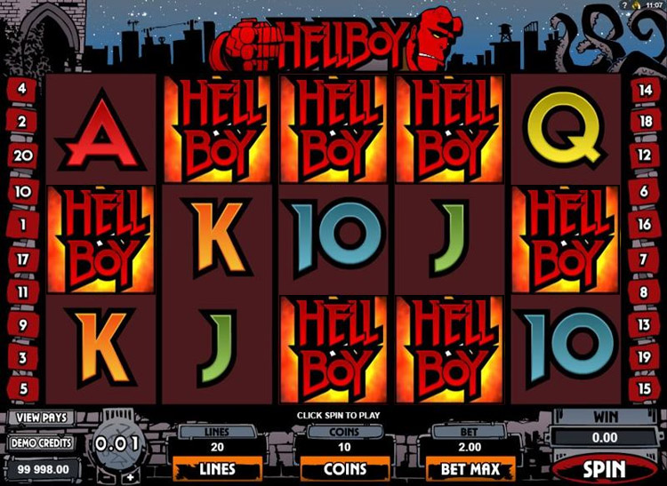 Hellboy Slots Slingo