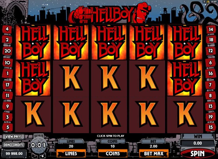 Hellboy Slots Slingo