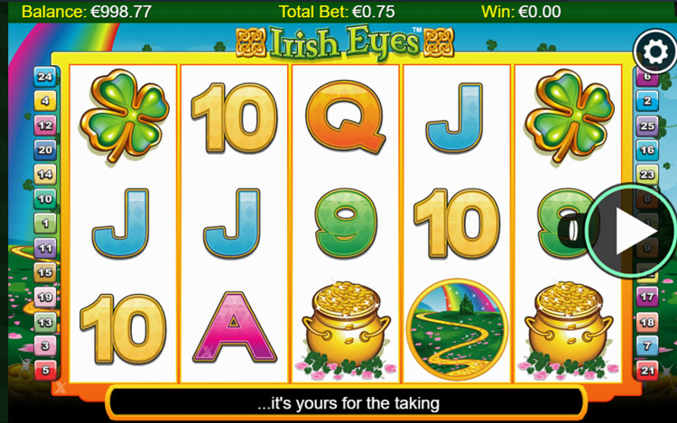 Irish Eyes Slots Slingo