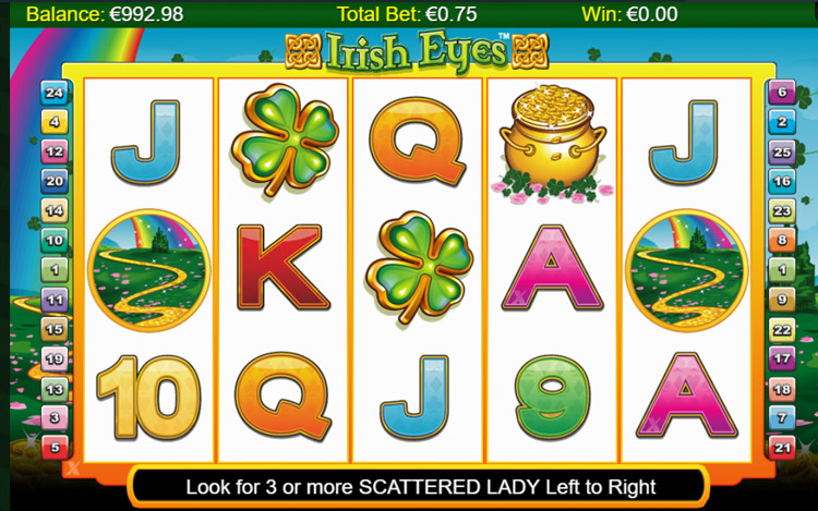 Irish Eyes Slots Slingo