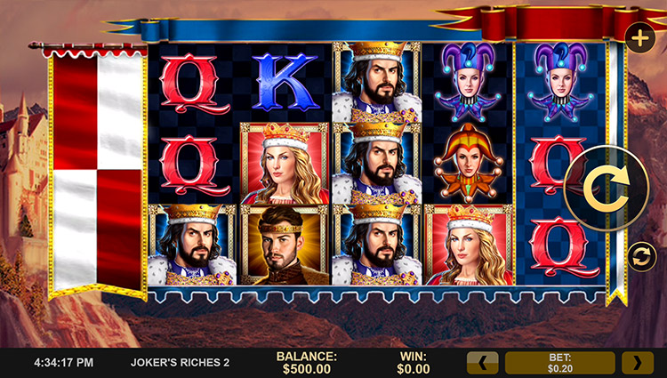 Joker's Riches 2 Slots Slingo