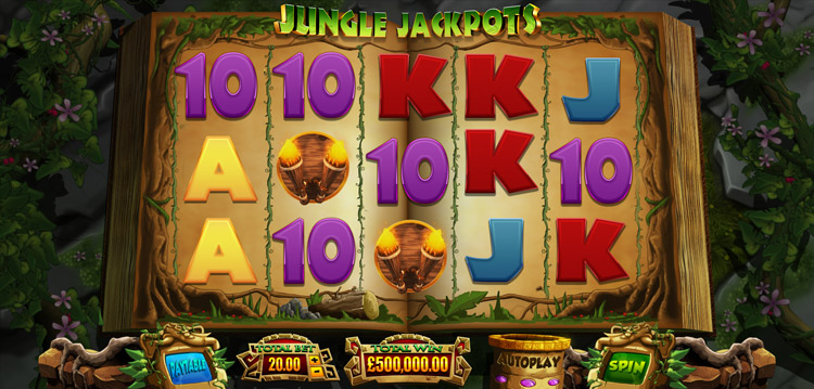 Jungle Jackpots Slots Slingo