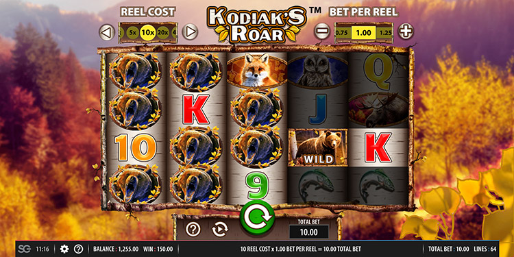 Kodiak's Roar Slots Slingo