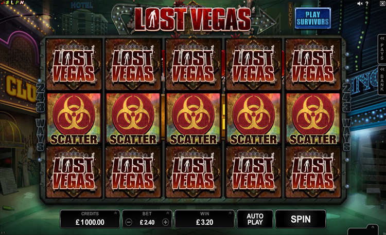 Lost Vegas Slots Slingo